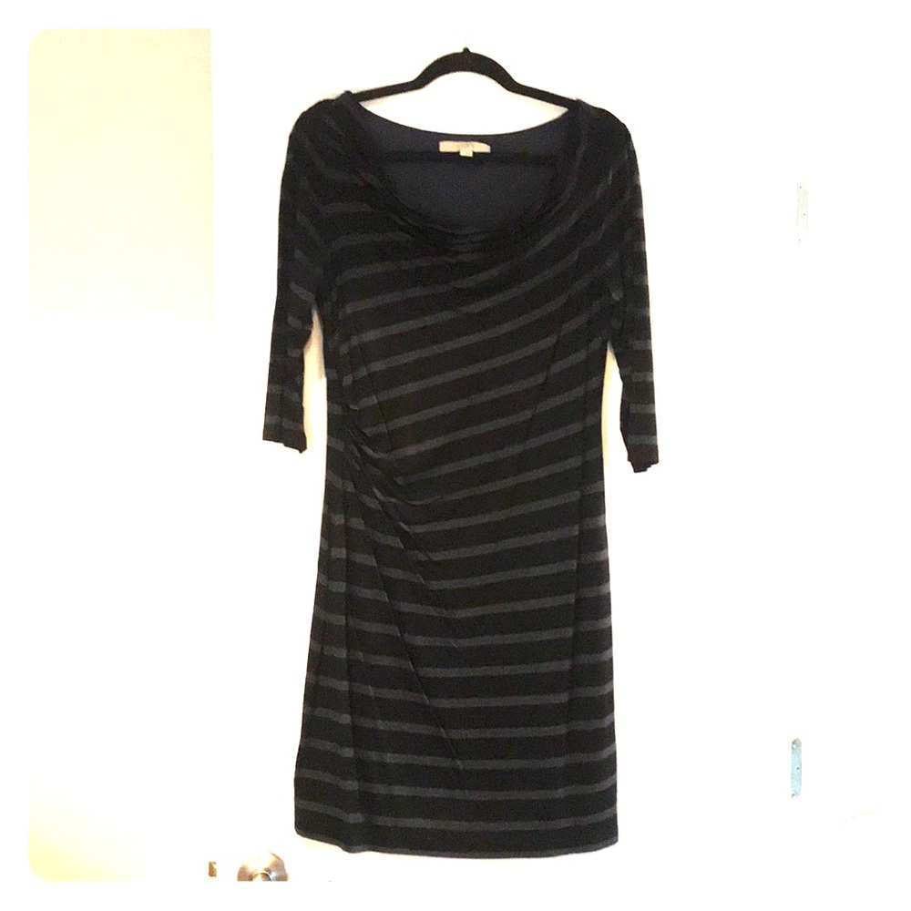 Ann Taylor Loft, cotton asymmetrical dress